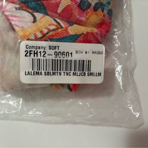 NWT Soft Surroundings Lalema Sublimation Boho Floral Tunic Top S - Picture 2 of 4